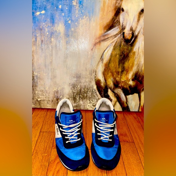 Coach Sneakers tennis shoes size 8.5 - Picture 3 of 7